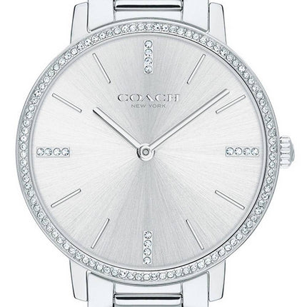 Coach Audrey Crystal Accents Stainless Steel Quartz 14503353 Women's Watch