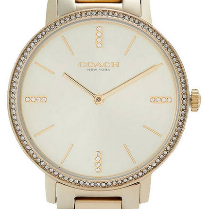 Coach Audrey Gold Tone Stainless Steel Quartz 14503355 Women's Watch