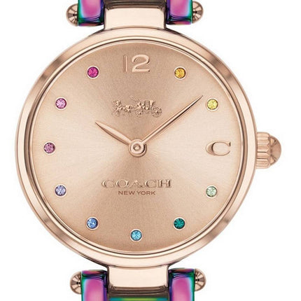 Coach Park Gold Dial Two Tone Stainless Steel Quartz 14503432 Womens Watch