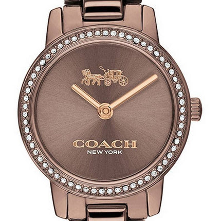 Coach Audrey Crystal Accents Stainless Steel Quartz 14503501 Women's Watch