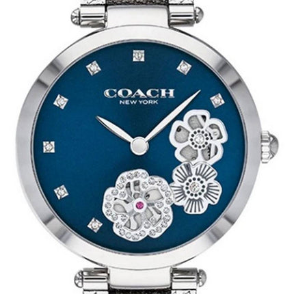 Coach Park Blue Dial Stainless Steel Quartz 14503567 Women's Watch