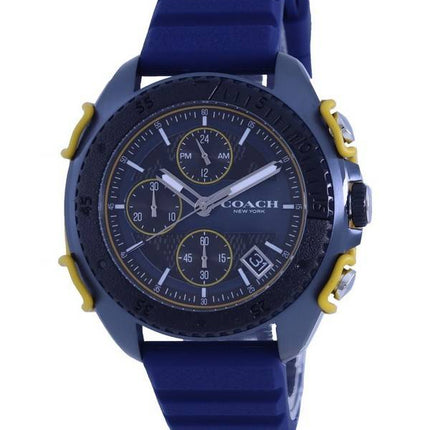 Coach C001 Black Dial Silicone Quartz CO14602454 Men's Watch