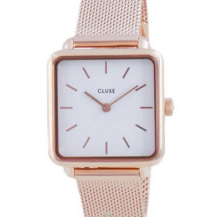 Cluse La Tetragone White Dial Quartz CW0101207001 Womens Watch