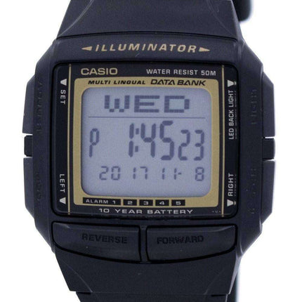 Casio Illuminator Multi-Lingual Databank Digital DB-36-9AV Men's Watch