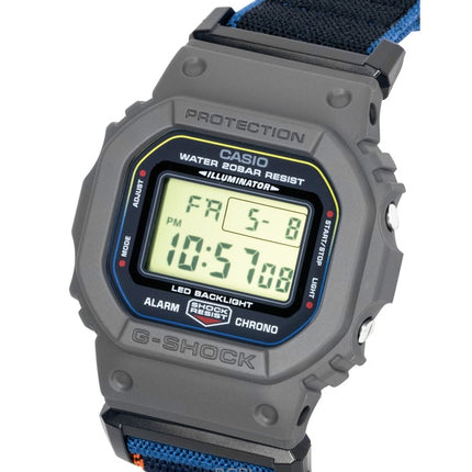 Casio G-Shock Textile Strap Digital Quartz DW-5600MNC-8A2 200M Men's Watch