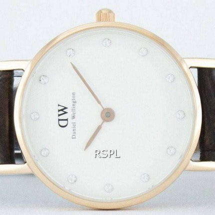 Daniel Wellington Classy York Quartz Crystal Accent DW00100061 (0902DW) Womens Watch