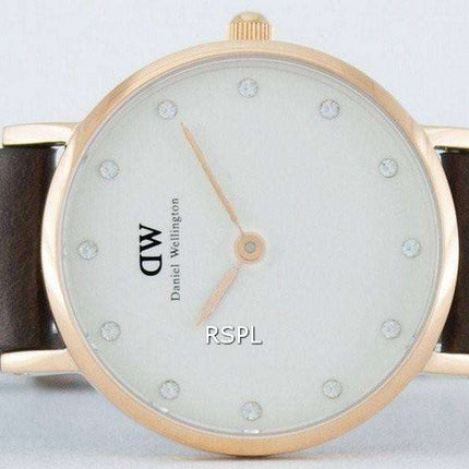 Daniel Wellington Classy Bristol Quartz Crystal Accent DW00100062 (0903DW) Womens Watch