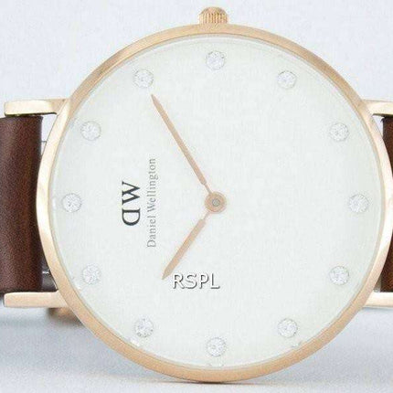 Daniel Wellington Classy St Mawes Quartz Crystal Accent DW00100075 (0950DW) Womens Watch