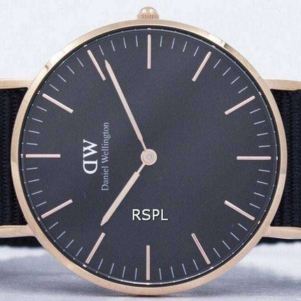 Daniel Wellington Classic Black Cornwall Quartz DW00100150 Unisex Watch