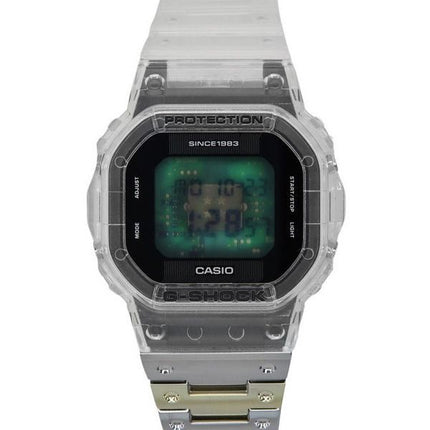 Casio G-Shock 40th Anniversary Limited Edition Digital Clear Remix Transparent Quartz DWE-5640RX-7 200M Men's Watch