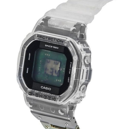 Casio G-Shock 40th Anniversary Limited Edition Digital Clear Remix Transparent Quartz DWE-5640RX-7 200M Men's Watch
