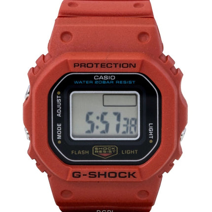 Casio G-Shock Nano Digital Red Bio-Based Resin Strap Quartz DWN-5600-4 200M Unisex Watch