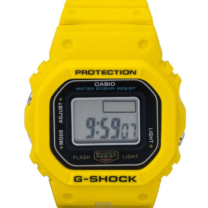 Casio G-Shock Nano Digital Yellow Bio-Based Resin Strap Quartz DWN-5600-9 200M Unisex Watch