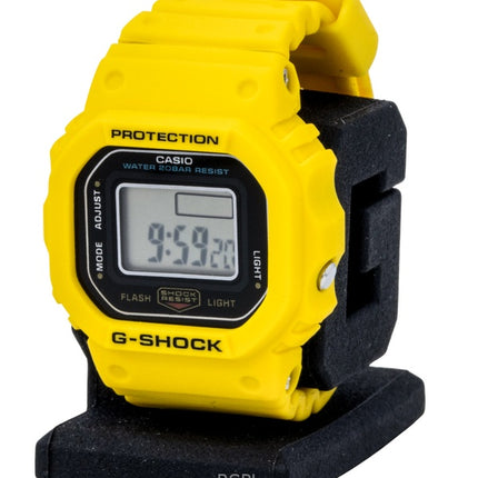 Casio G-Shock Nano Digital Yellow Bio-Based Resin Strap Quartz DWN-5600-9 200M Unisex Watch