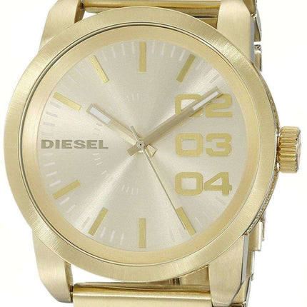 Diesel Franchise Gold Ion-plated Double Down DZ1466 Mens Watch