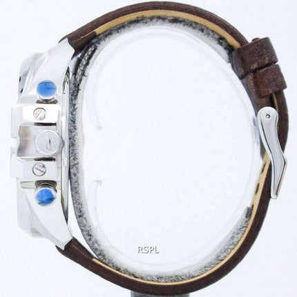 Diesel Mega Chief Chronograph Blue Dial DZ4281 Mens Watch