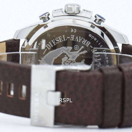 Diesel Mega Chief Chronograph Grey Dial DZ4290 Mens Watch