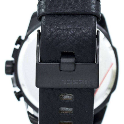 Diesel Mega Chief Chronograph Black Dial 100M DZ4291 Mens Watch