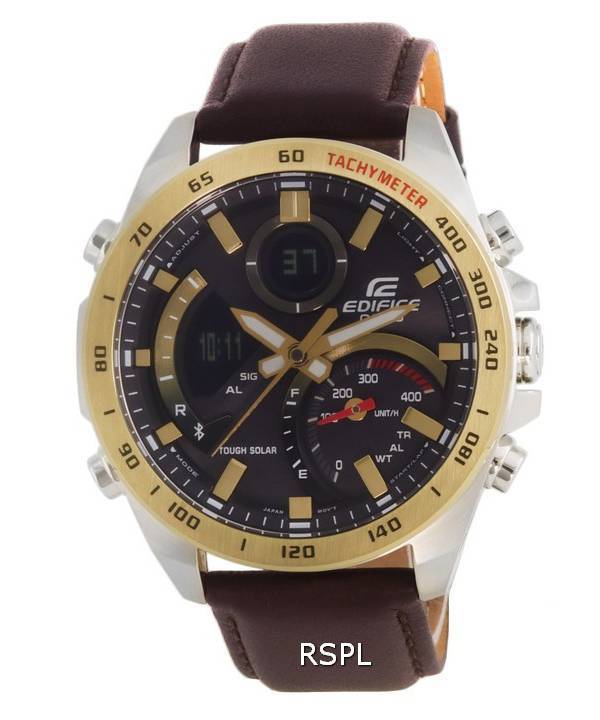 Casio Edifice Smartphone Link Analog Digital Tough Solar ECB-900GL-1A-var-LS11 100M Men's Watch