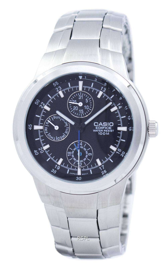 Casio Edifice Analog Three Dials EF-305D-1AV Mens Watch