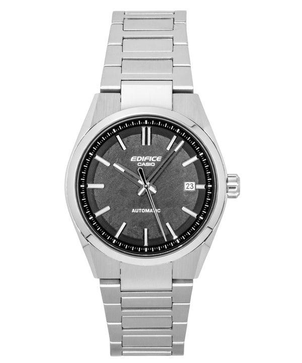 Casio Edifice Analog Stainless Steel Black Dial Automatic EFK-110D-1A 100M Men's Watch