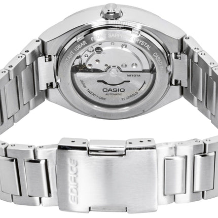 Casio Edifice Analog Stainless Steel Red Dial Automatic EFK-200D-4A 100M Men's Watch