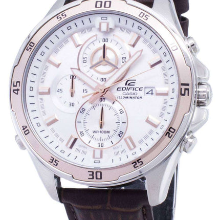 Casio Edifice EFR-547L-7AV EFR547L-7AV Chronograph Illuminator Analog Men's Watch