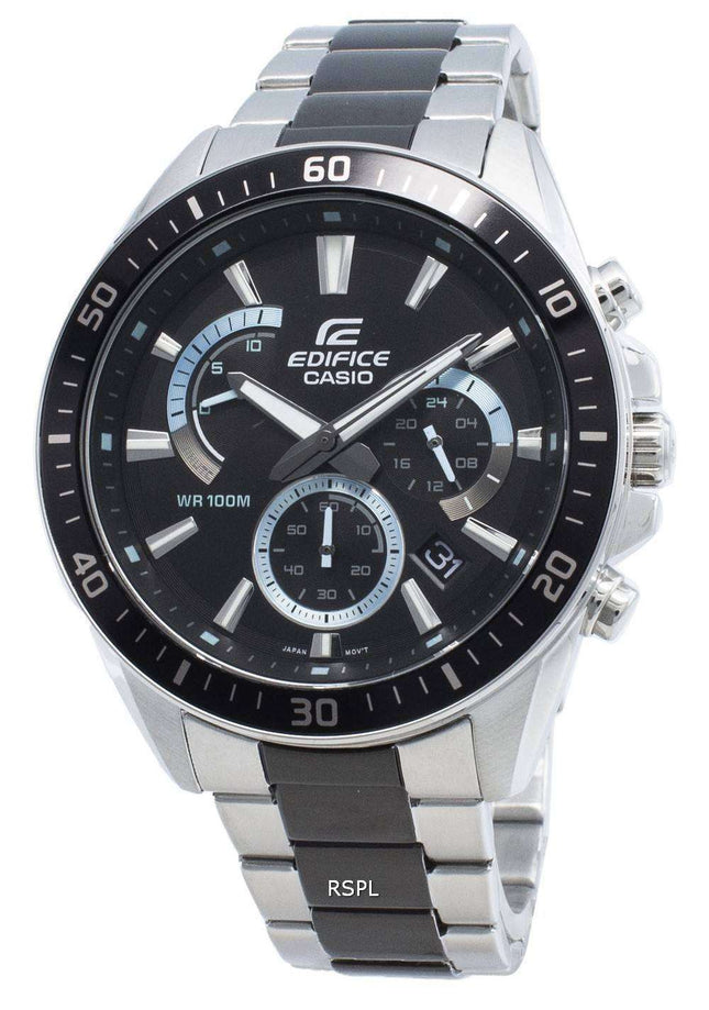 Casio Edifice EFR-552SBK-1AV EFR552SBK-1AV Chronograph Men's Watch