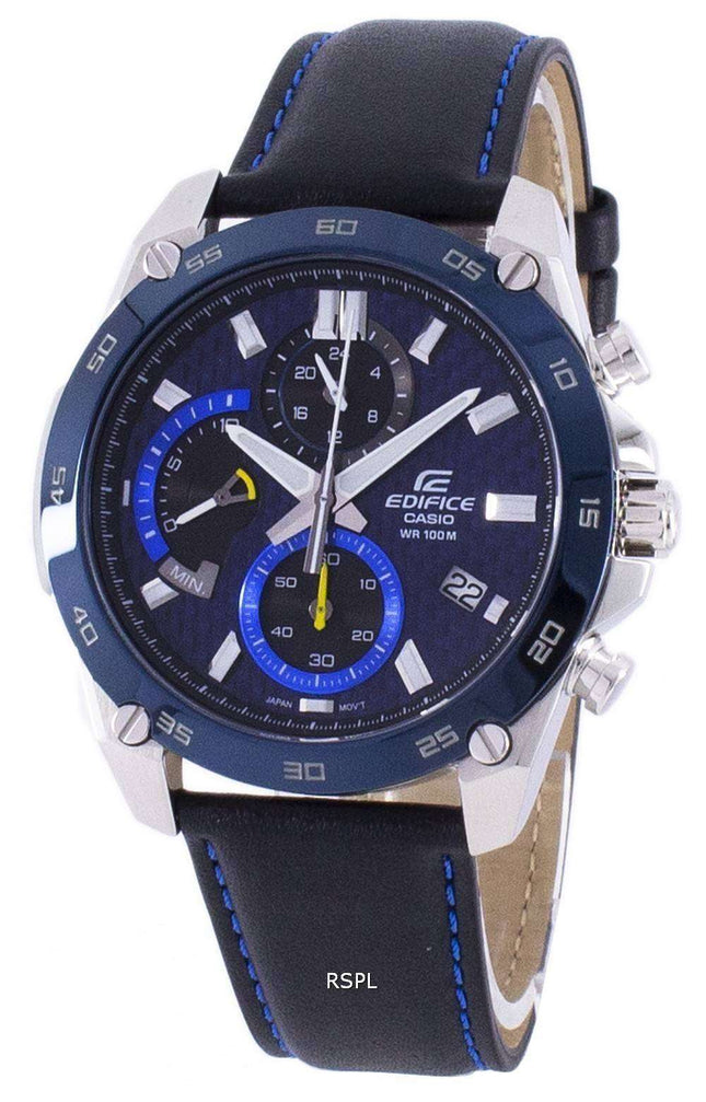 Casio Edifice Chronograph Quartz EFR-557BL-2AV EFR557BL-2AV Men's Watch