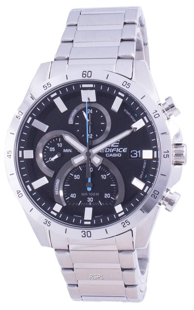 Casio Edifice Standard Chronograph Quartz EFR-571D-1A EFR571D-1 100M Mens Watch