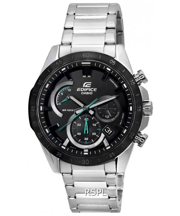 Casio Edifice Standard Chronograph Analog Quartz EFR-573DB-1A EFR573DB-1 100M Mens Watch