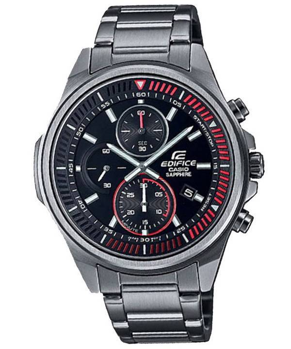 Casio Edifice Chronograph Analog Stainless Steel Quartz EFR-S572DC-1A EFRS572DC-1 100M Mens Watch