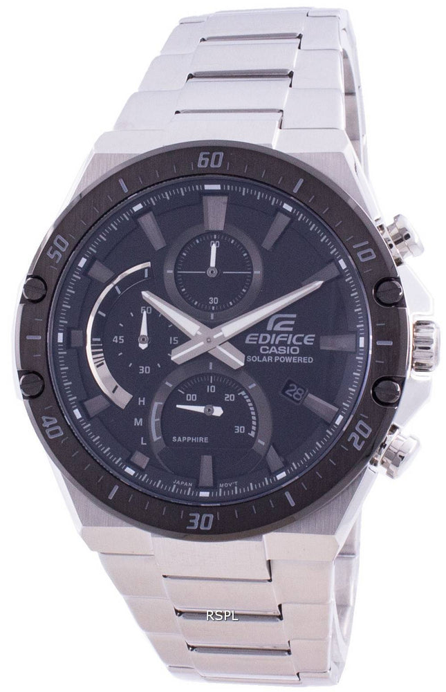 Casio Edifice Solar Powered Chronograph EFS-S560DB-1AV EFSS560DB-1 100M Men's Watch