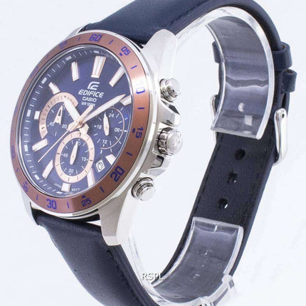 Casio Edifice EFV-570L-2BV EFV570L-2BV Chronograph Quartz Men's Watch