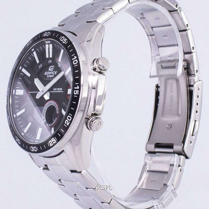 Casio Edifice Alarm Analog Digital Quartz EFV-C100D-1AV EFVC100D-1AV Men's Watch