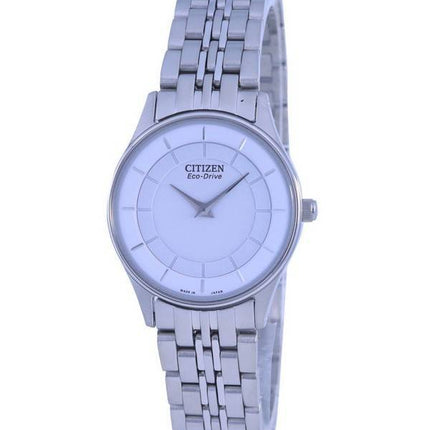 Citizen Axiom Diamond Accent Stainless Steel Eco-Drive EG7050-54A Women's Watch