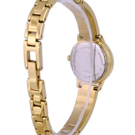 Citizen Crystal Accents Gold Tone Stainless Steel Quartz EJ6132-55P.G Womens Watch