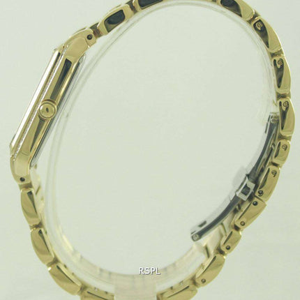 Citizen Ciena Diamonds Eco-Drive Gold Tone EM0192-57A Womens Watch
