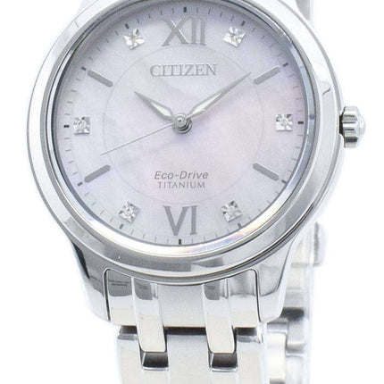 Citizen Eco-Drive EM0720-85Y Diamond Accents Women's Watch
