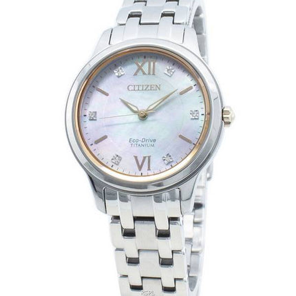 Citizen Eco-Drive EM0726-89Y Diamond Accents Women's Watch