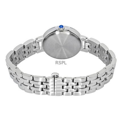 Citizen L Stainless Steel White Dial Eco-Drive EM0990-81A Women's Watch