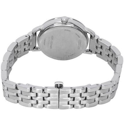 Citizen Classic Eco-Drive Coin Edge Stainless Steel Silver Dial EM1050-56A Women's Watch