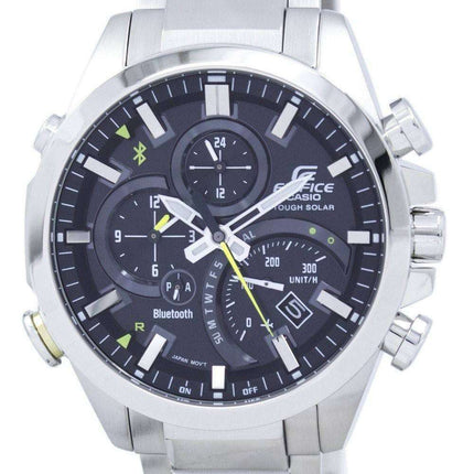 Casio Edifice Bluetooth Smartphone Link Dual Time Tough Solar EQB-501D-1A Men's Watch