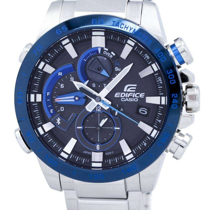 Casio Edifice Smartphone Link Dual Time Tough Solar EQB-800DB-1A EQB800DB-1A Men's Watch