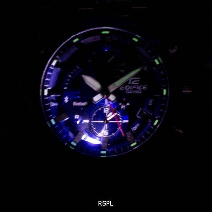 Casio Edifice Bluetooth Tough Solar Dual Time EQB-900DB-2A EQB900DB-2A Men's Watch