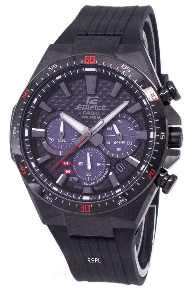 Casio Edifice Solar Chronograph EQS-800CPB-1AV EQS800CPB-1AV Men's Watch