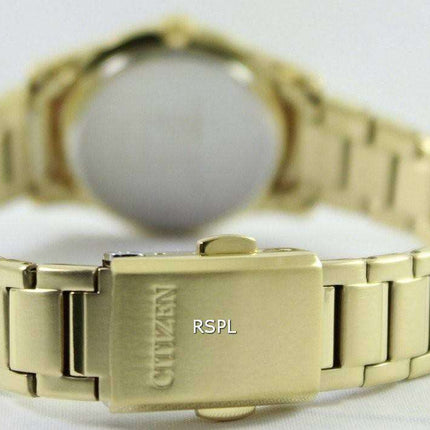 Citizen Quartz Gold Tone ER0182-59A Womens Watch