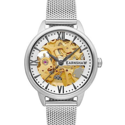 Thomas Earnshaw Anning Skeleton Dial Automatic ES-8150-11 Womens Watch