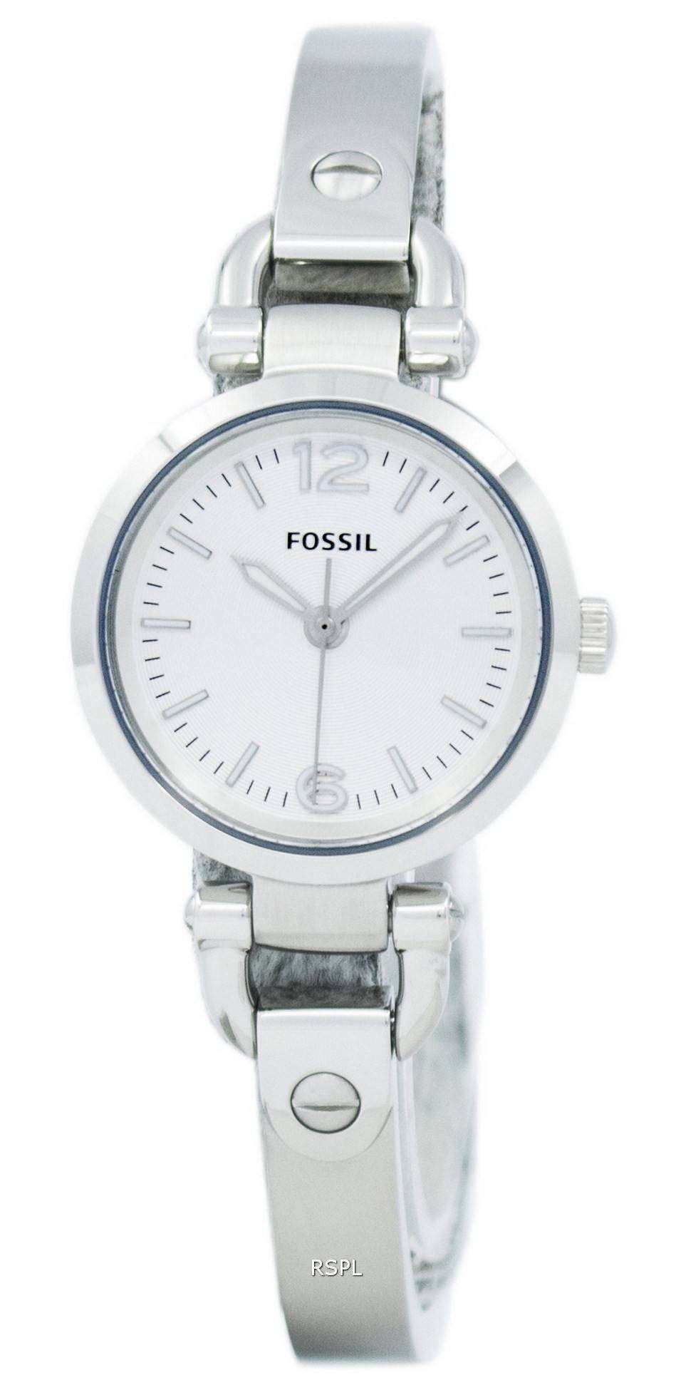 Fossil Georgia Mini Three-Hand Jewelry Clasp ES3269 Womens Watch