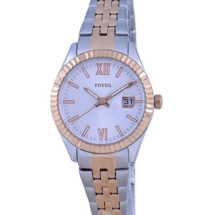 Fossil Scarlette Micro Silver Dial Stainless Steel Quartz ES4989 Women's Watch